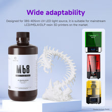 Load image into Gallery viewer, M68 White Tough ABS Like Non-yellowing 3D Printer Resin (1kg)
